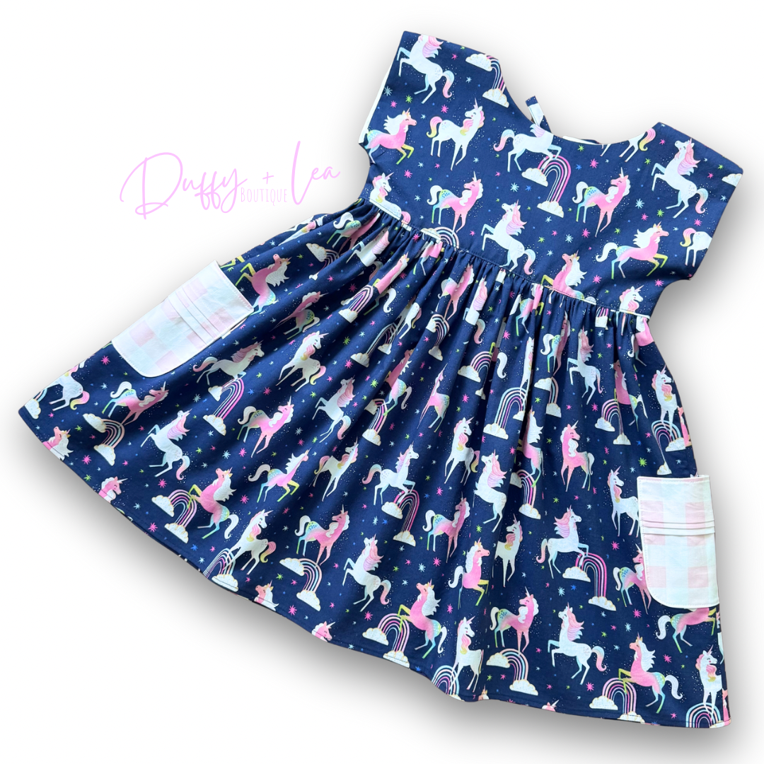 Rainbows + Unicorns Dress