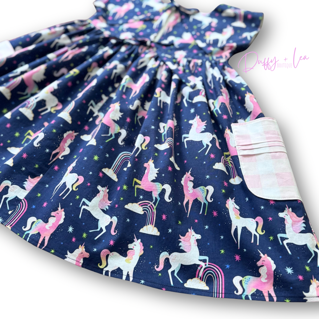 Rainbows + Unicorns Dress