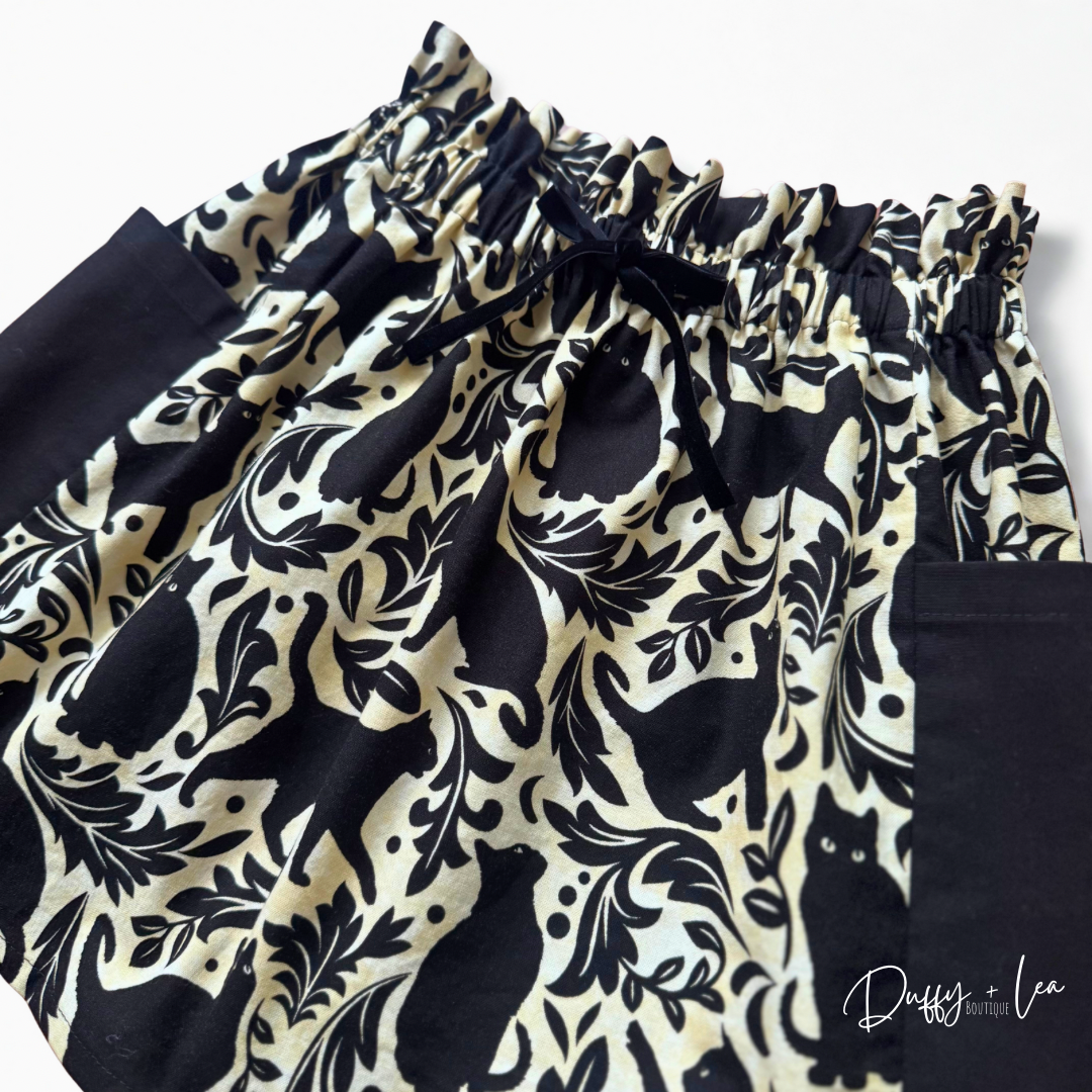 Hallow’s Eve Paper Bag Skirt