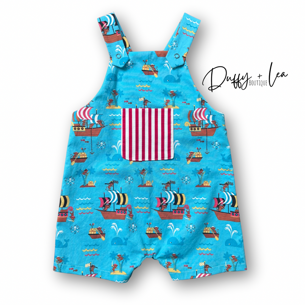 Pirate Monkeys Romper