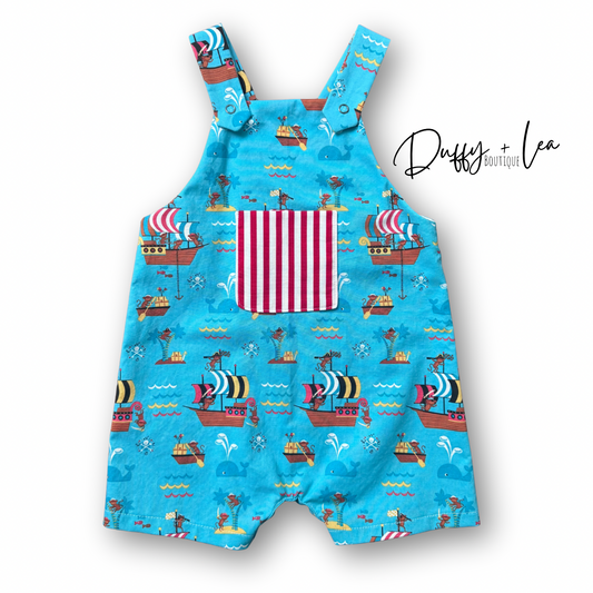 Pirate Monkeys Romper