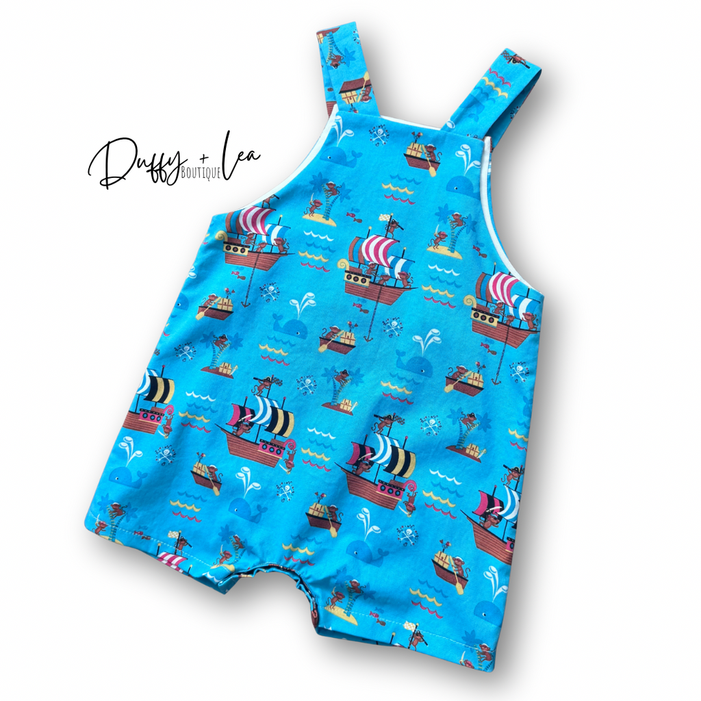 Pirate Monkeys Romper