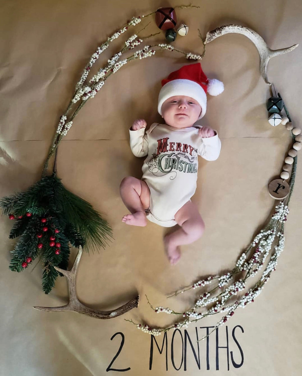 Merry Christmas Shitters Full Organic Baby Onesie®