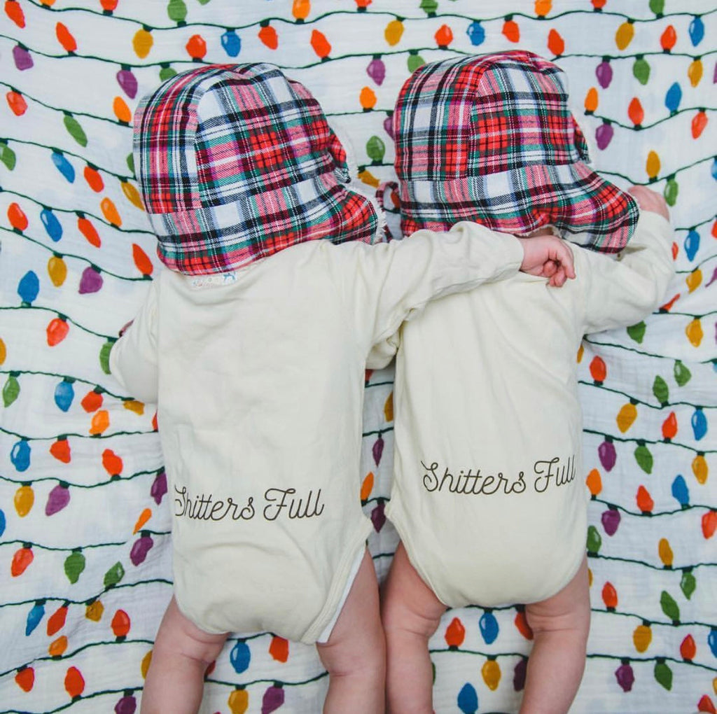 Merry Christmas Shitters Full Organic Baby Onesie®