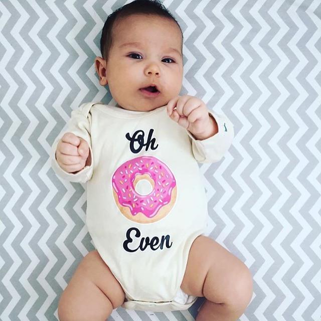 Oh Don't Even Donut Organic Baby Onesie®