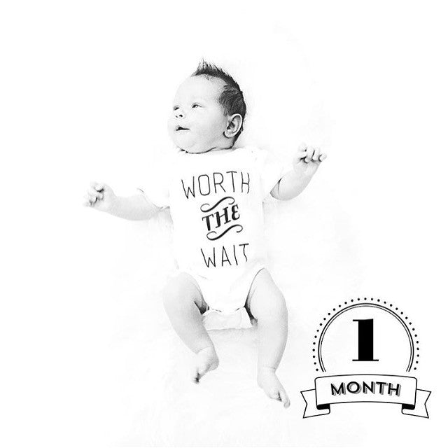 Worth The Wait Organic Baby Onesie®