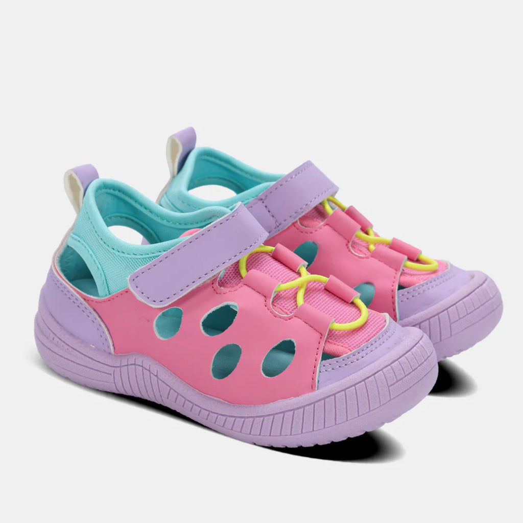 Lagoon Girls Hook & Loop Sandal