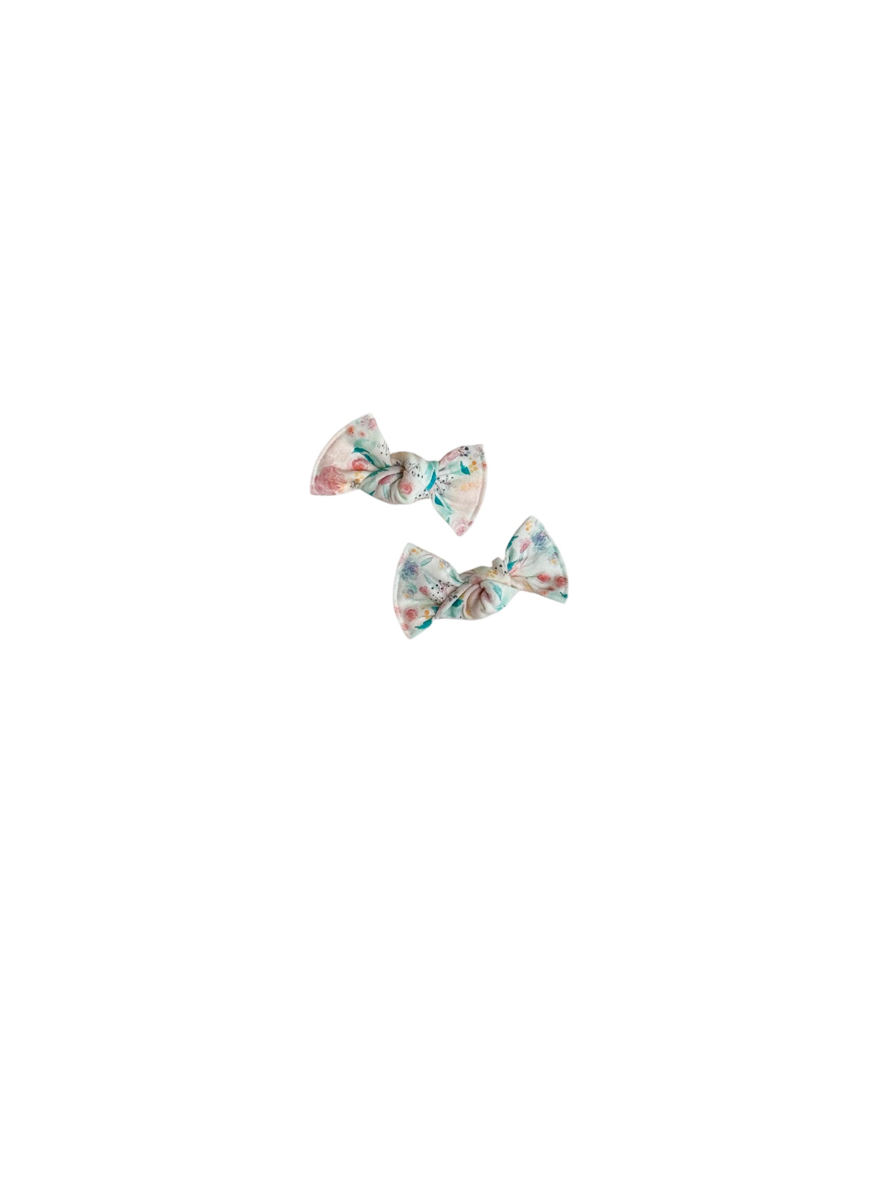 Mermaid Floral Knot Bow