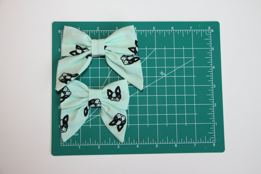 Handmade Fabric Sailor Bow