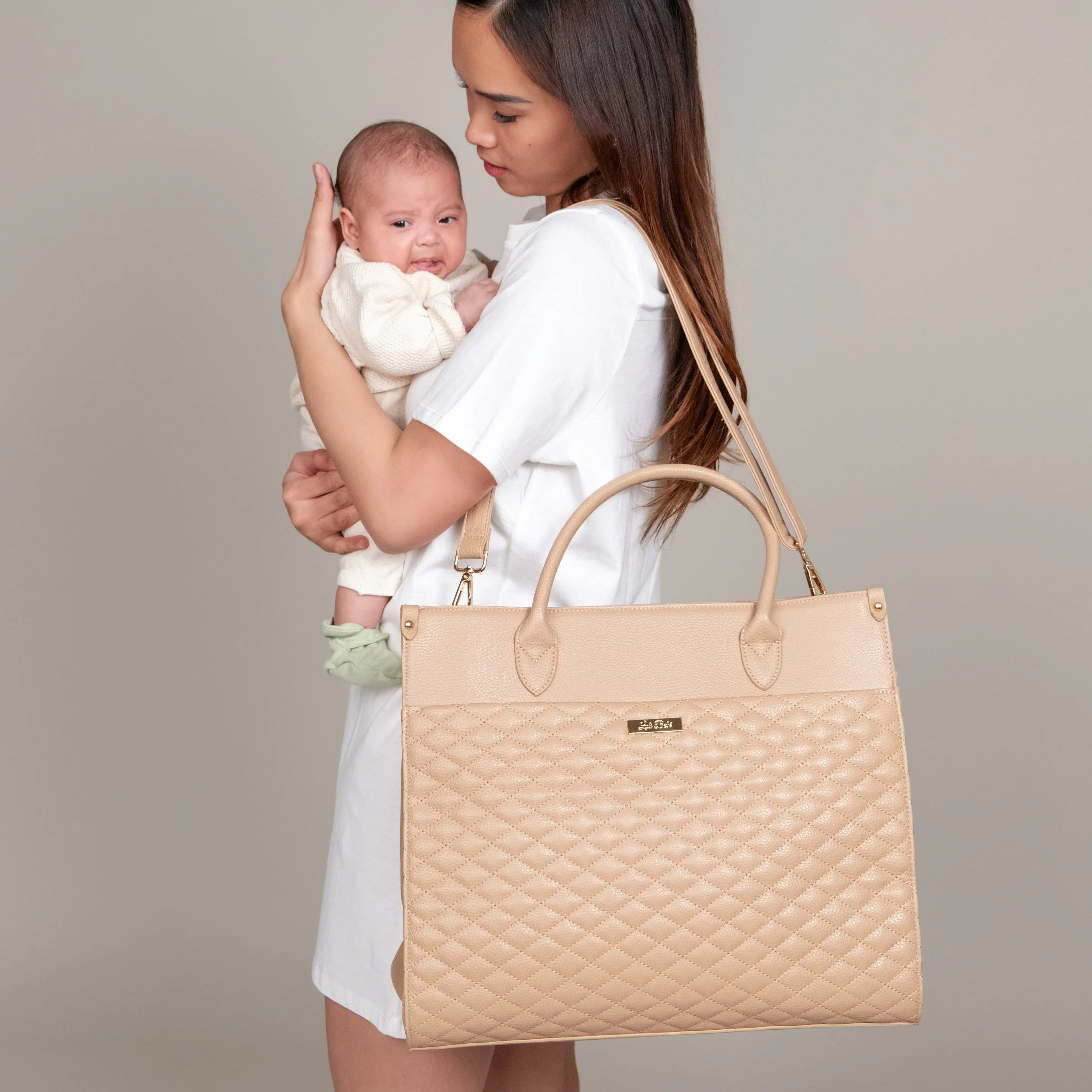 Classic Tote Bag | Latte Brown