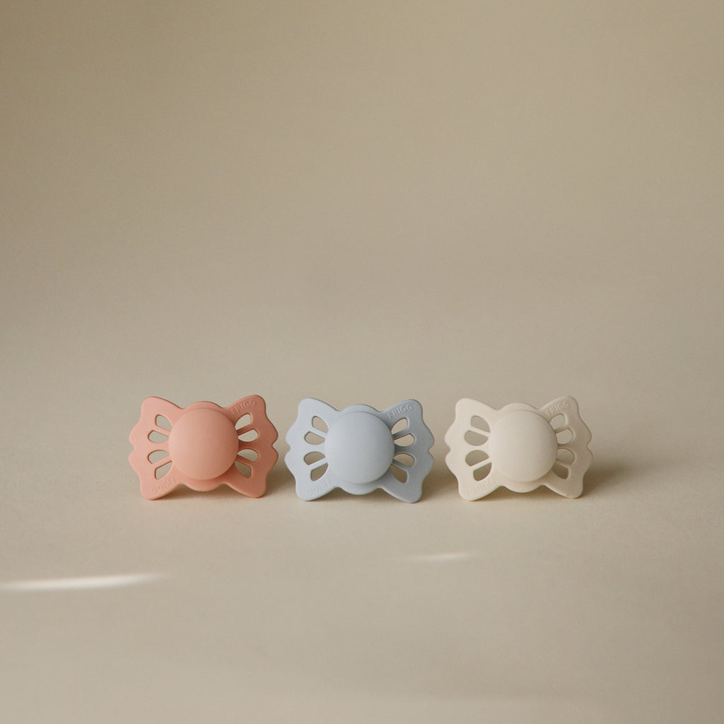 FRIGG Lucky Symmetrical Silicone Pacifier 2-Pack (0-6 Months)