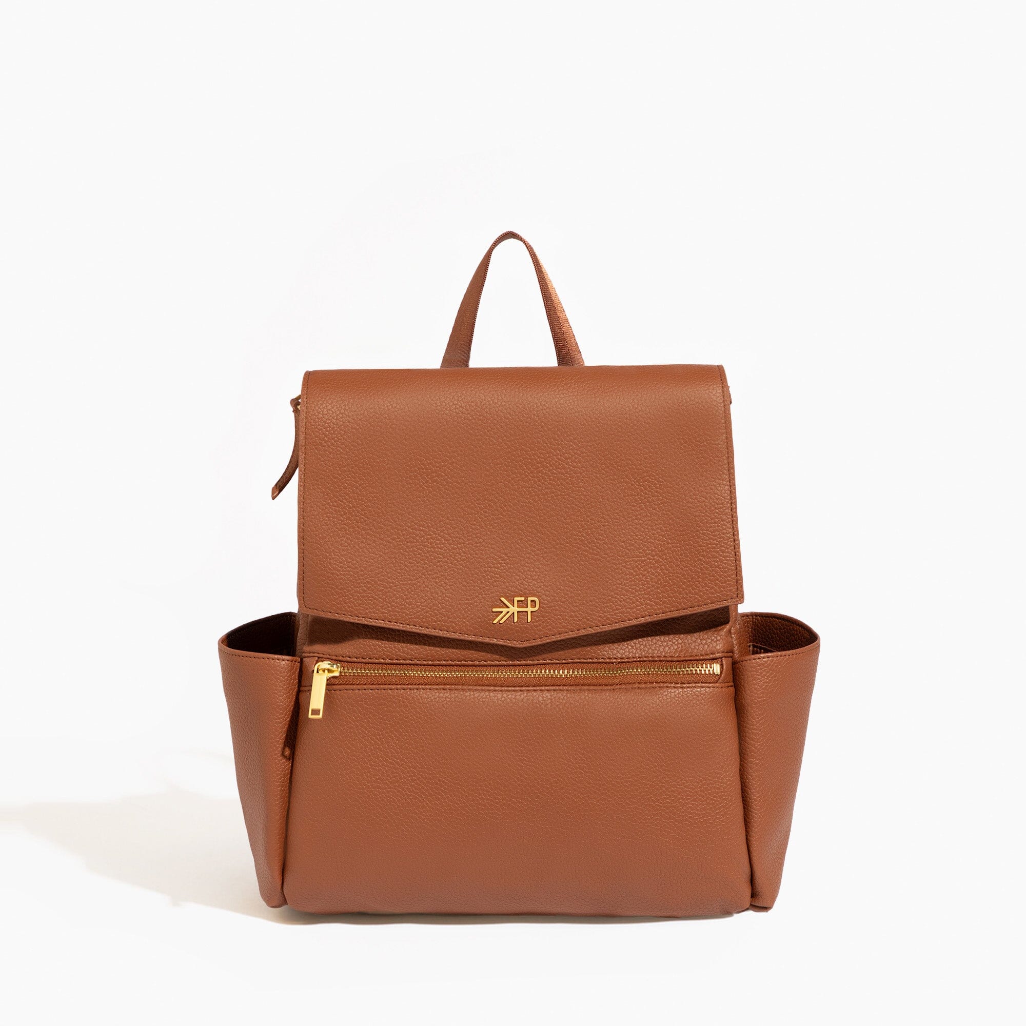 Cognac Mini Classic Diaper Bag II