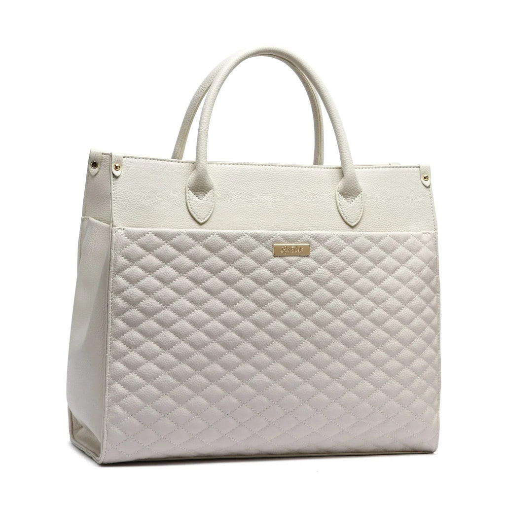 Classic Tote Bag | Pearl White