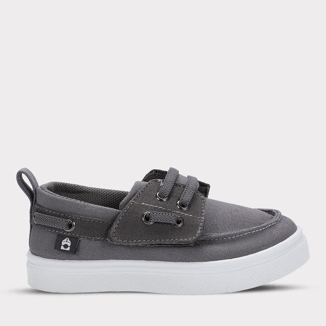 Jesse Boys Hook & Loop Boat Shoe