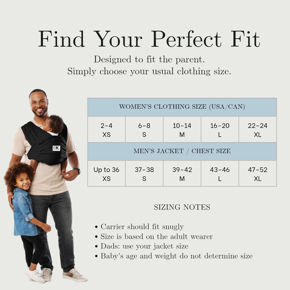 Baby K'tan Original Baby Carrier | Eggplant
