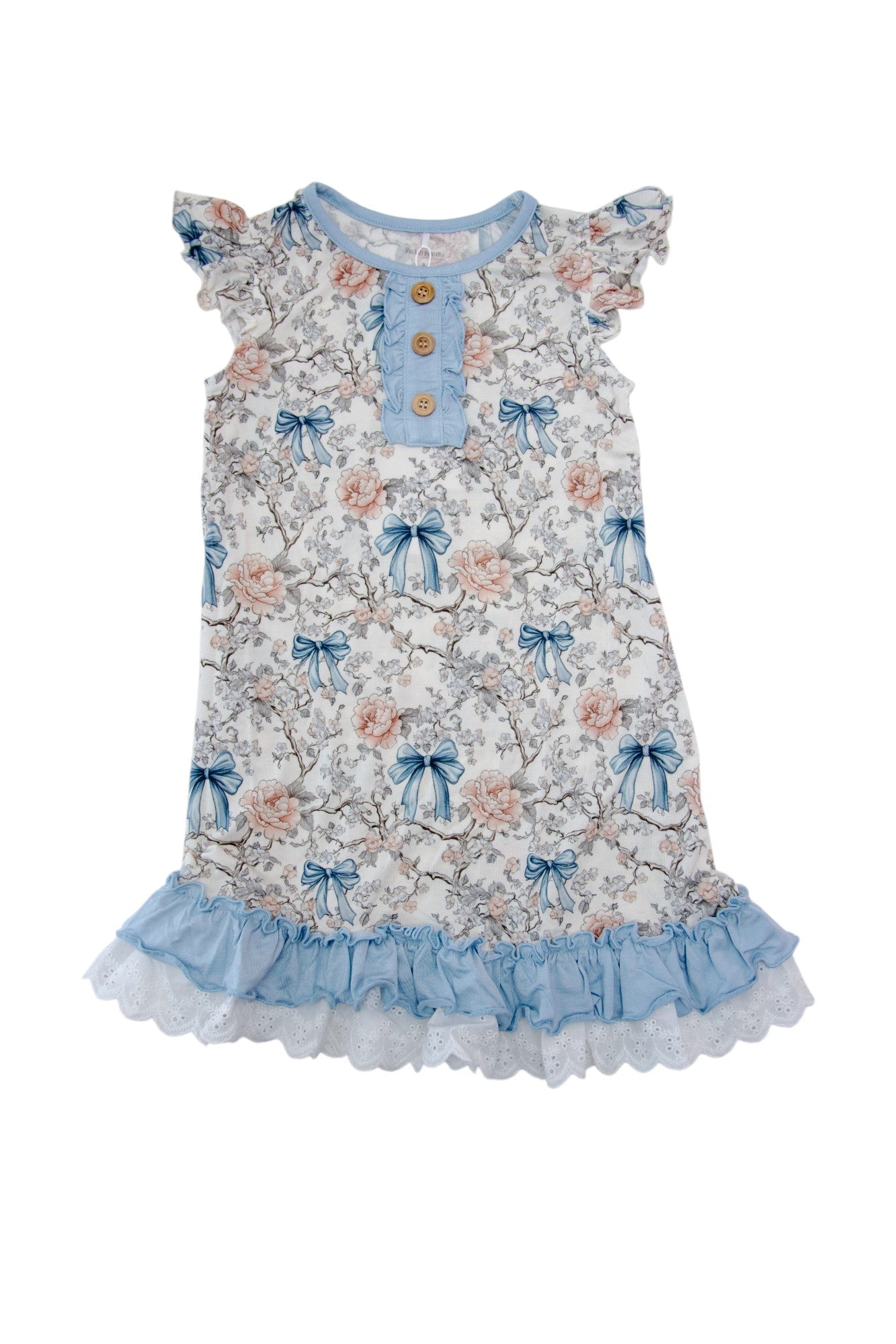 Colette | Ruffle Toddler Gown