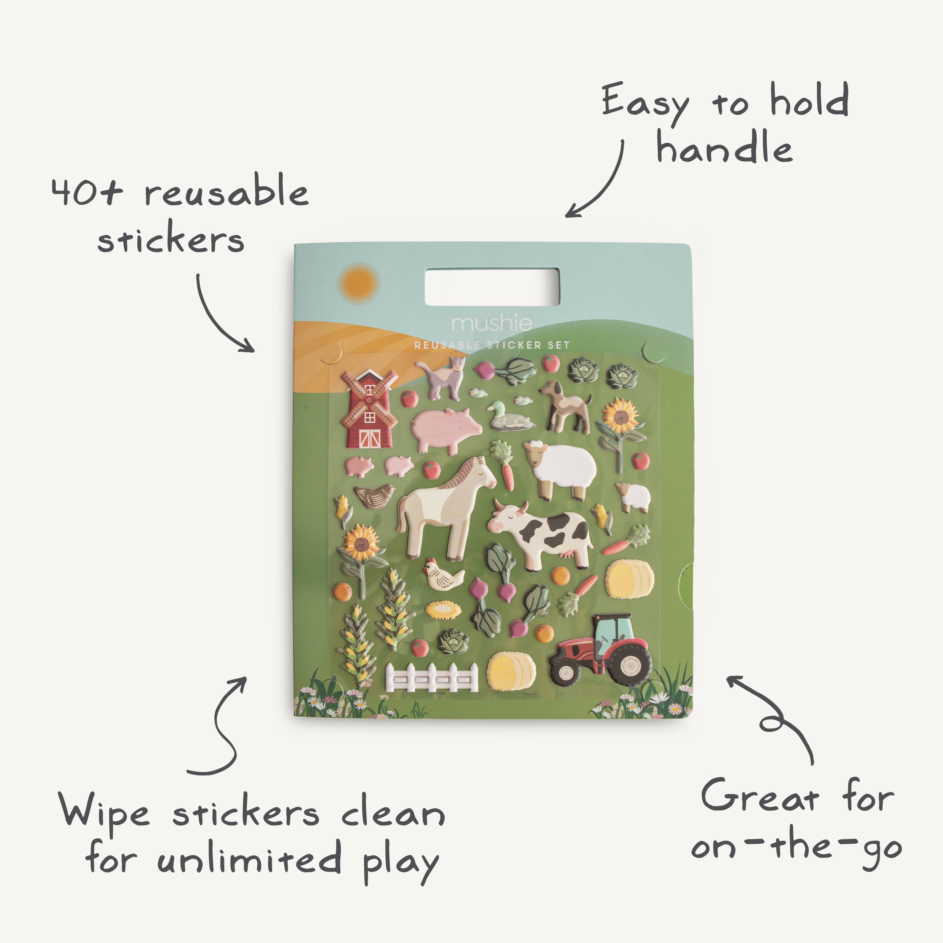 Reusable Sticker Set