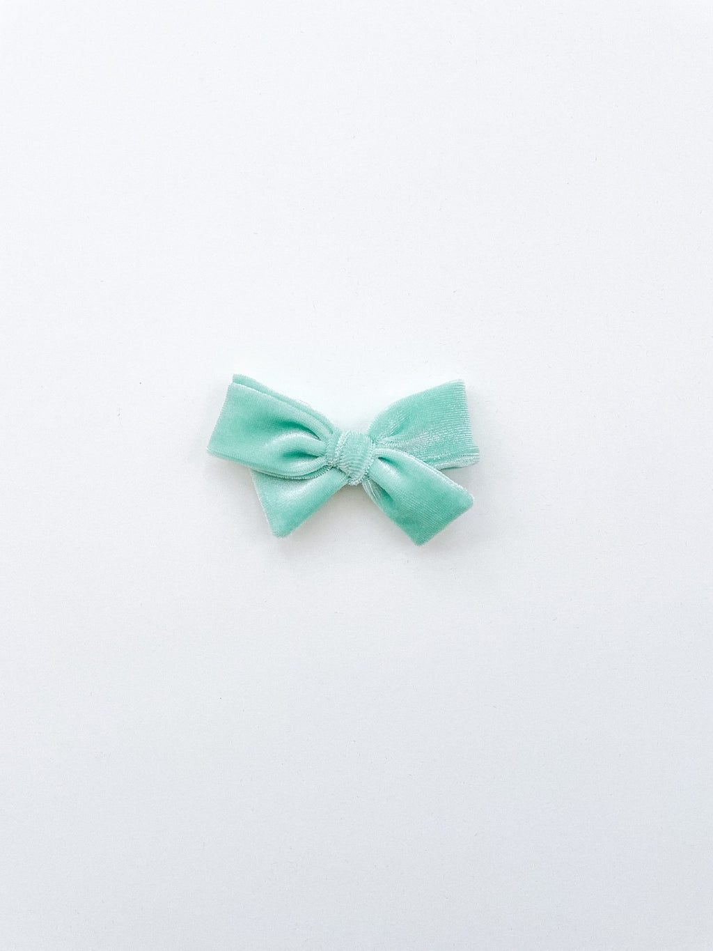 Turquoise Velvet Pinwheel