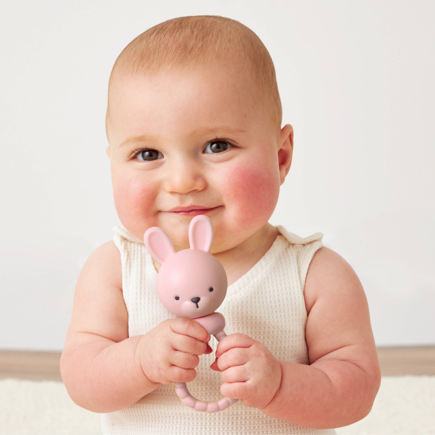 *NEW* Pink Bunny Sweetie Rattle™