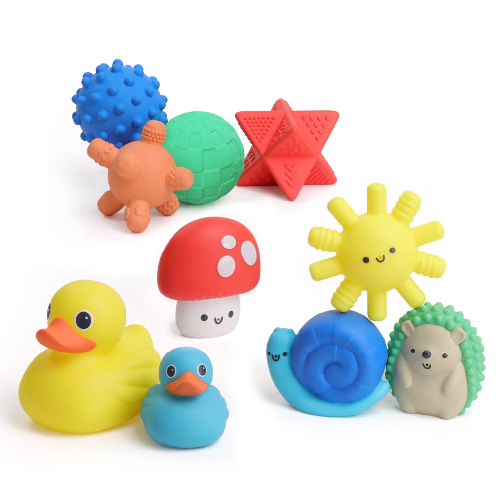 *NEW* Itzy Splash Gift Set™ Soft Bath + Water Toys