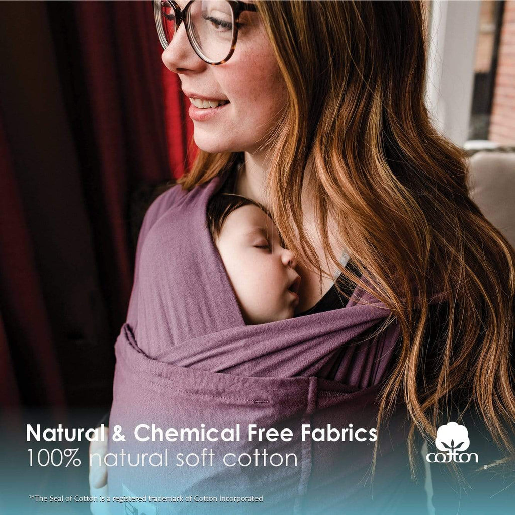 Baby K'tan Original Baby Carrier | Eggplant