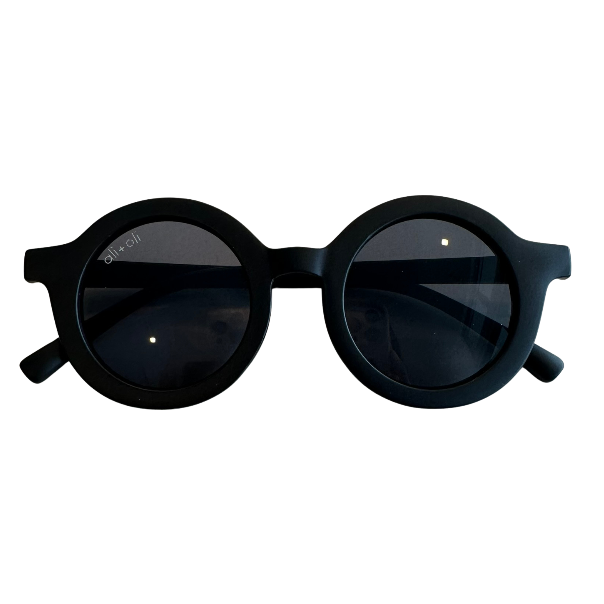 Kids Sunglasses Round (Black)