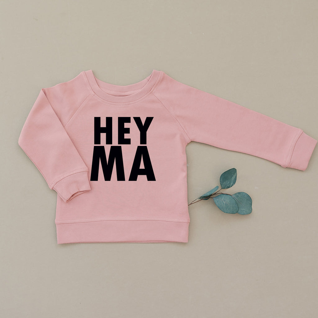 Hey Ma Organic Baby & Toddler Mauve Pullover