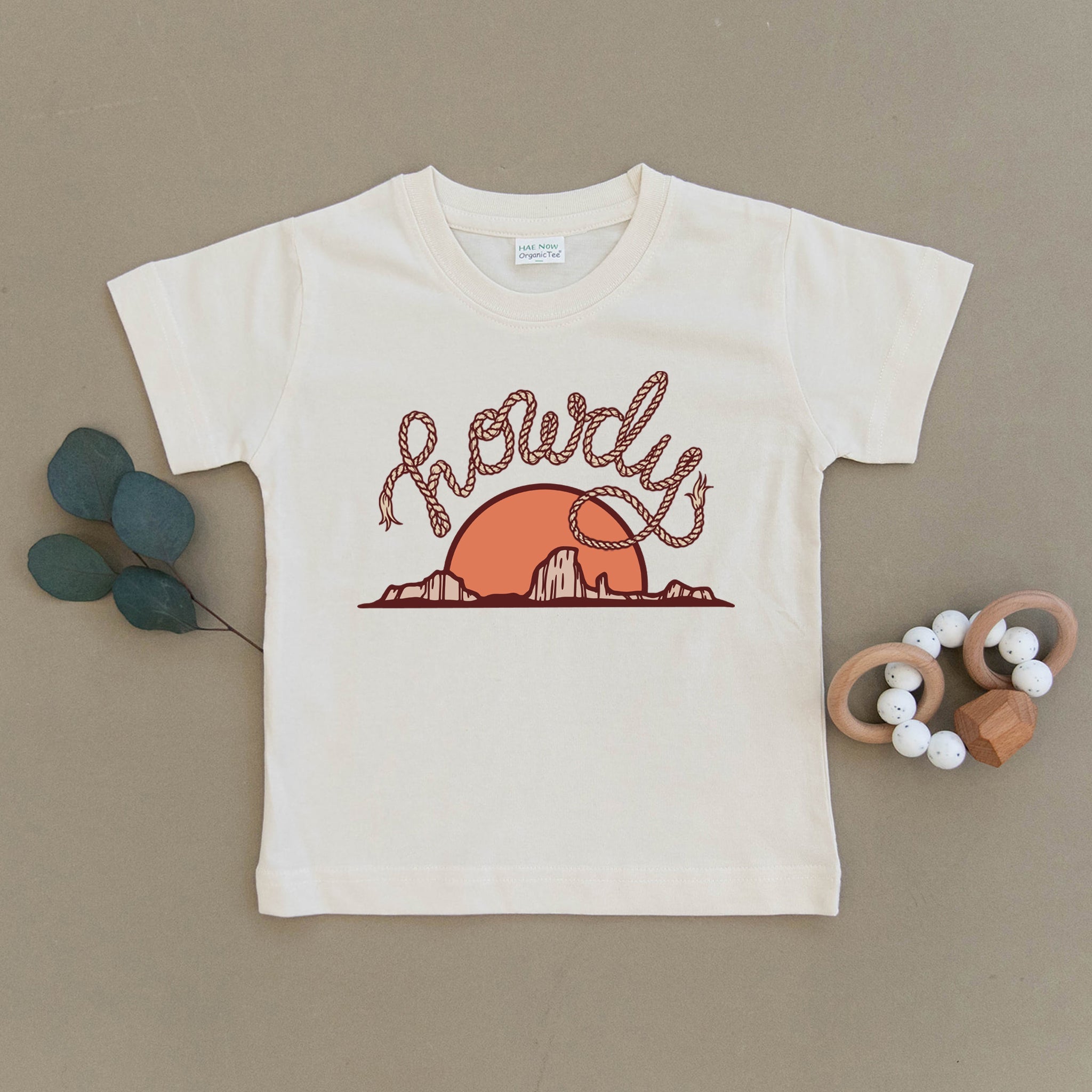 Howdy Western Organic Toddler Tee
