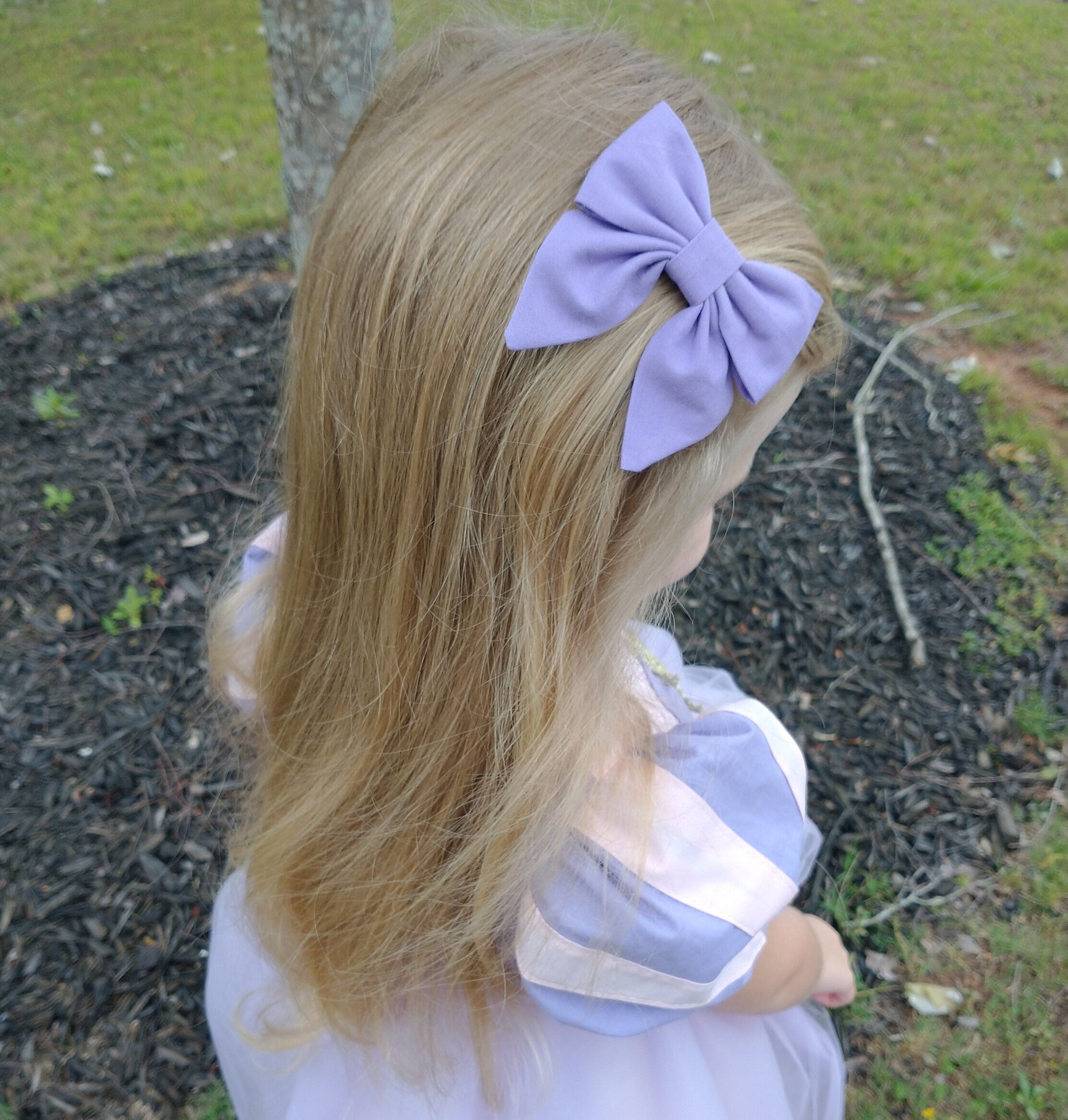 Handmade Fabric Sailor Bow