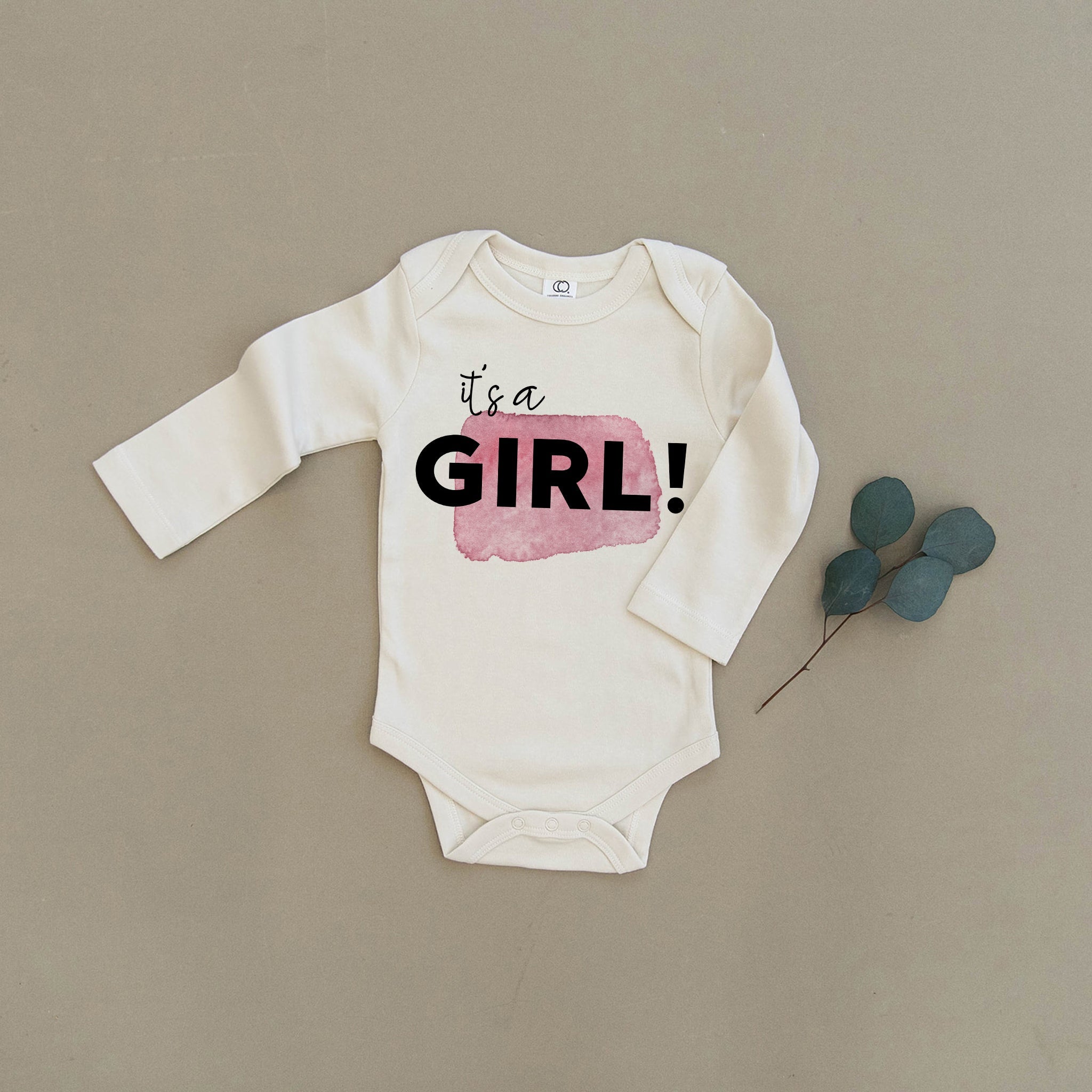 It's a Girl Organic Baby Onesie®
