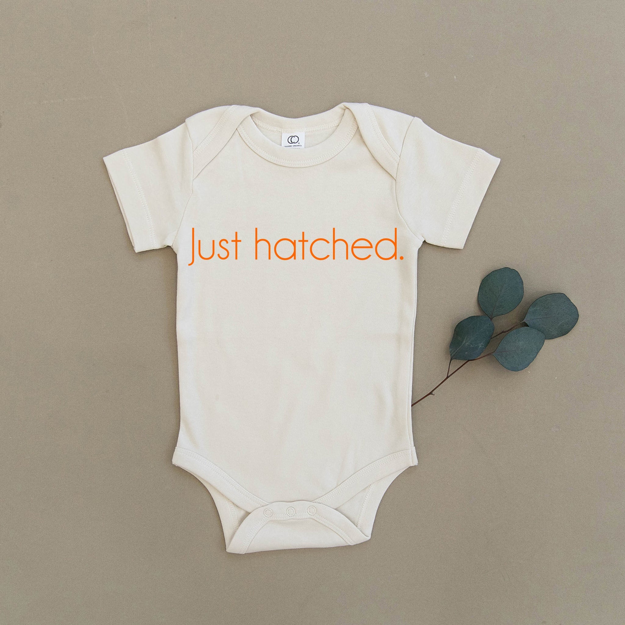 Just Hatched Organic Baby Onesie®