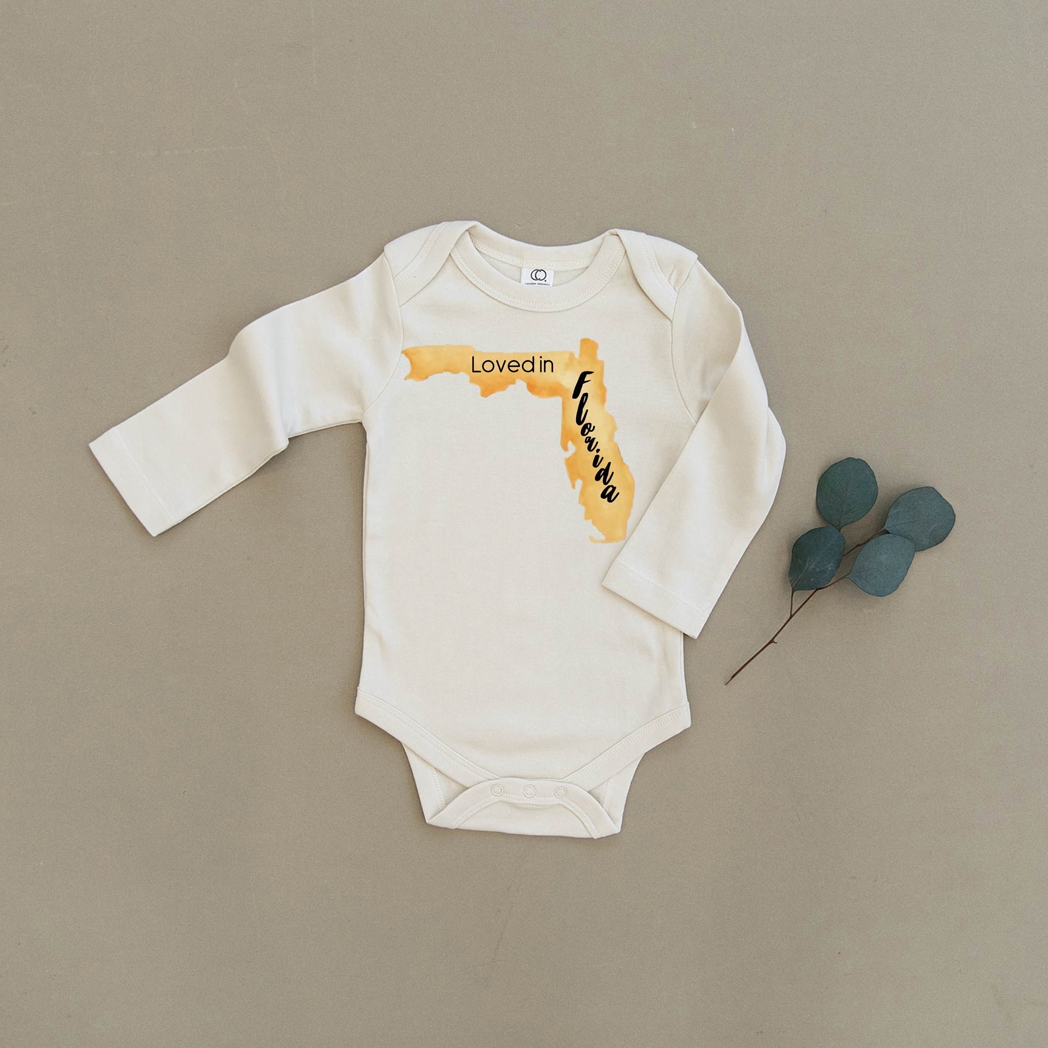 Loved in Florida Organic Baby Onesie®
