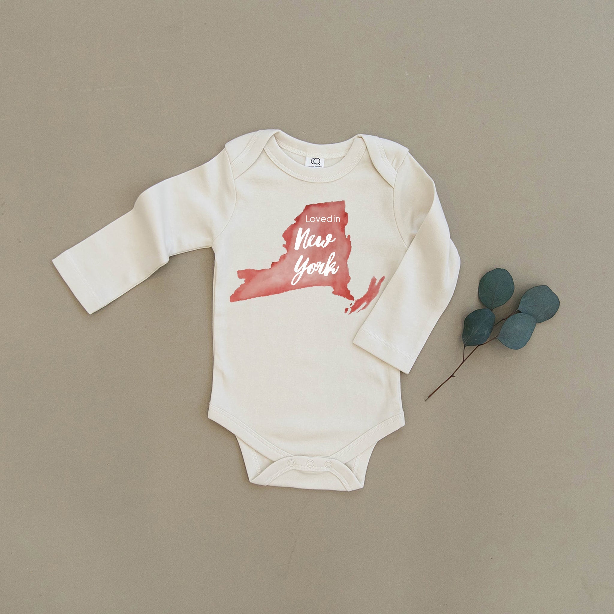 Loved in New York Organic Baby Onesie®