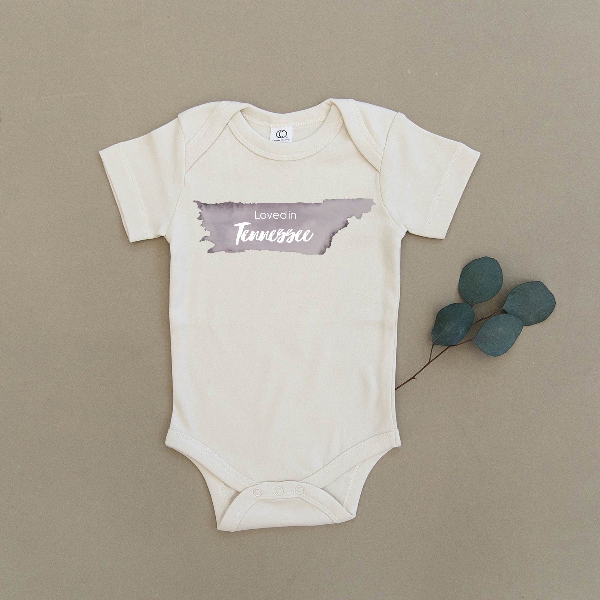 Loved in Tennessee Organic Baby Onesie®