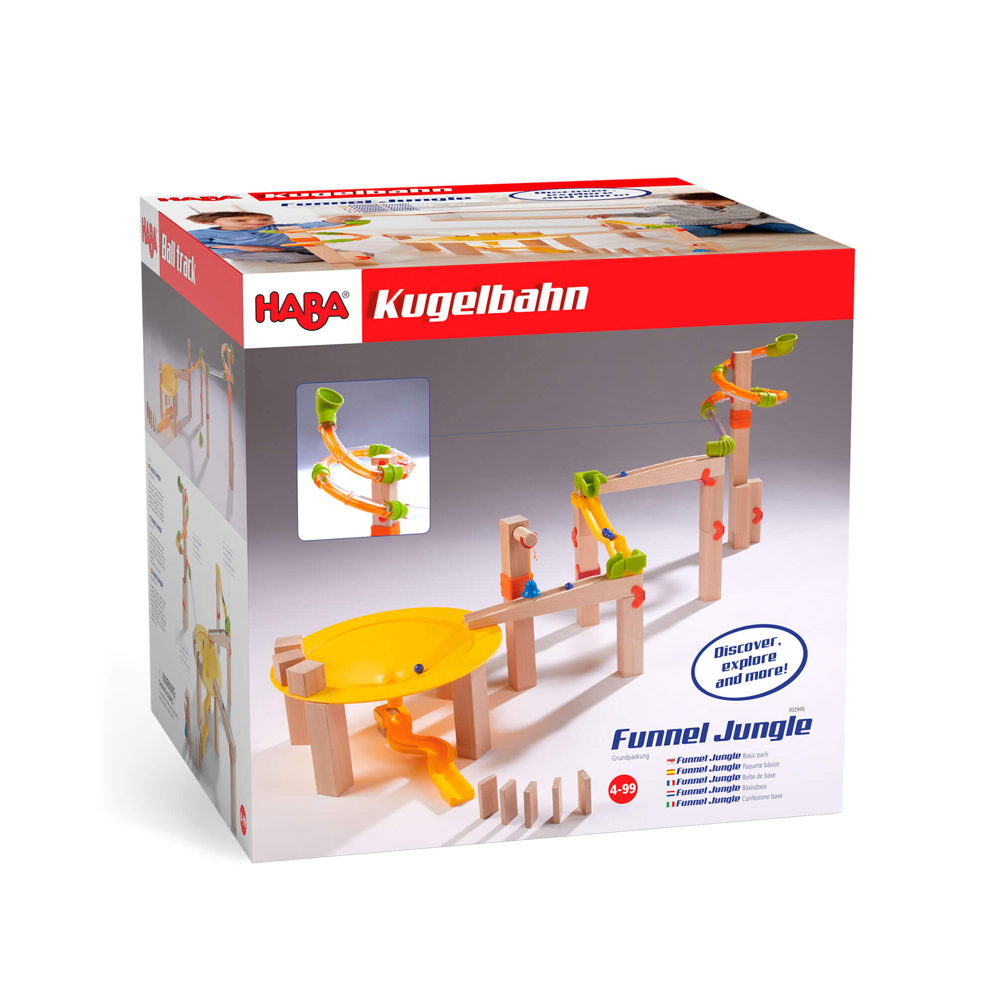 Marble Run Funnel Jungle Starter Set