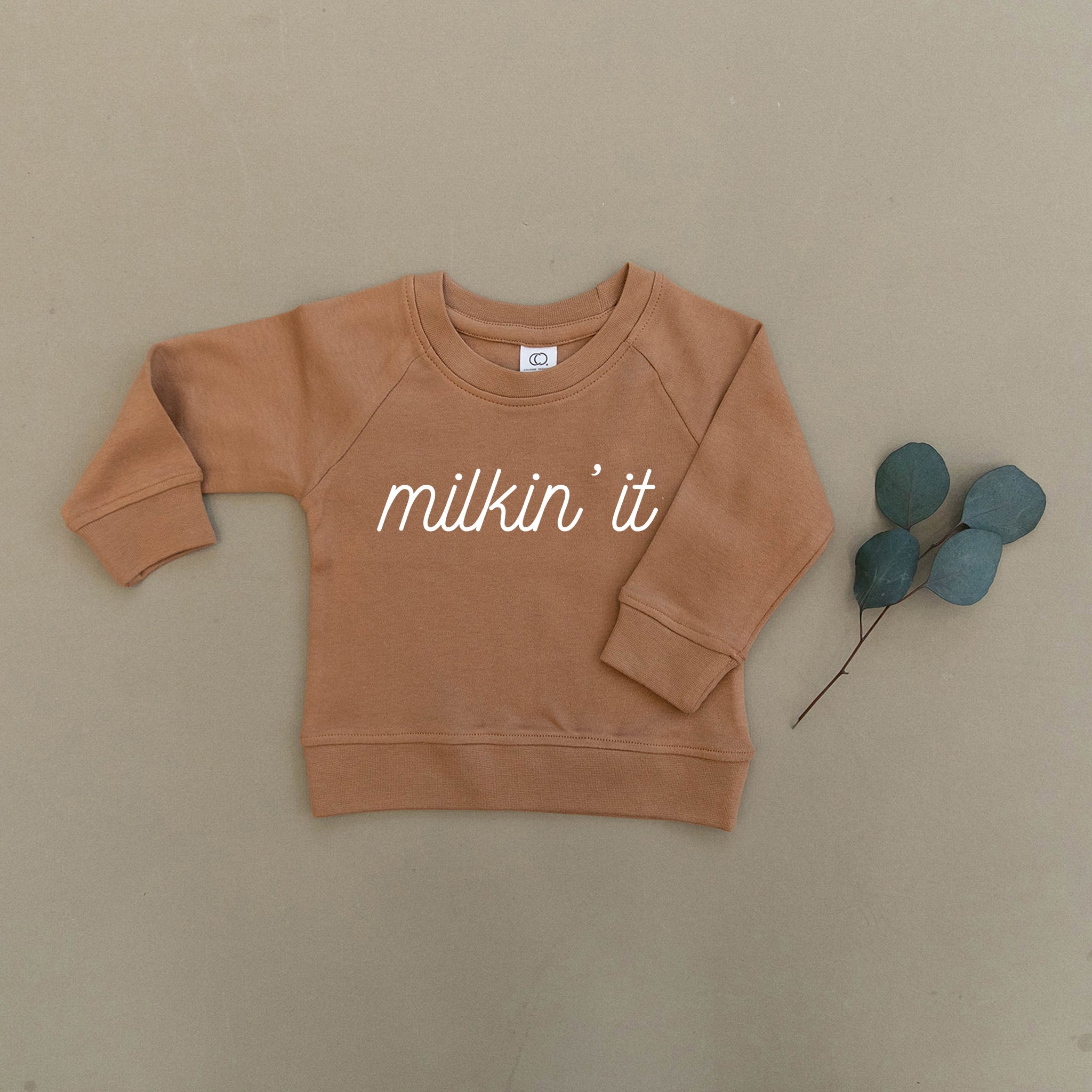 Milkin' It Organic Baby & Toddler Ginger Pullover