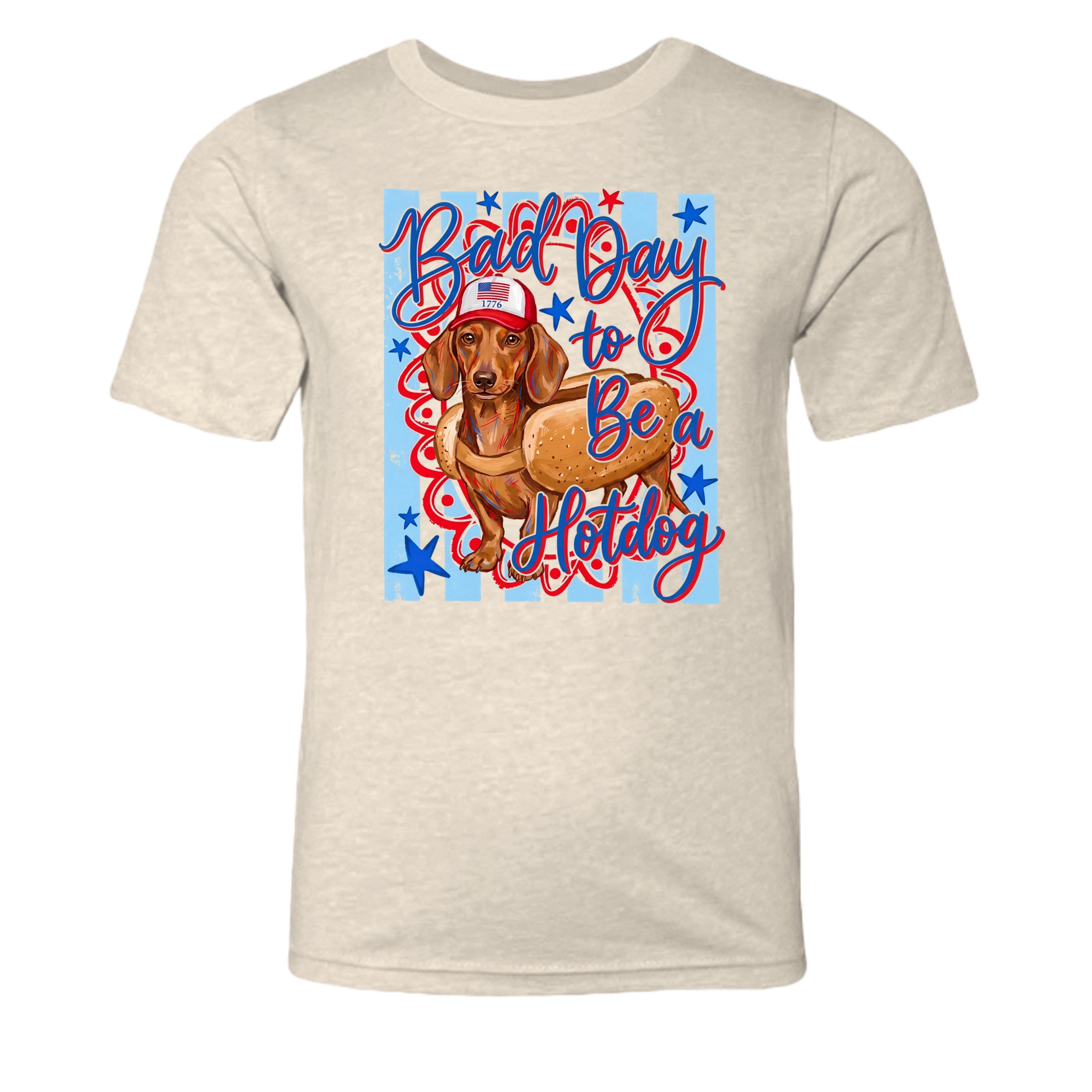 Heather Natural - 3001YCVC - FRONT