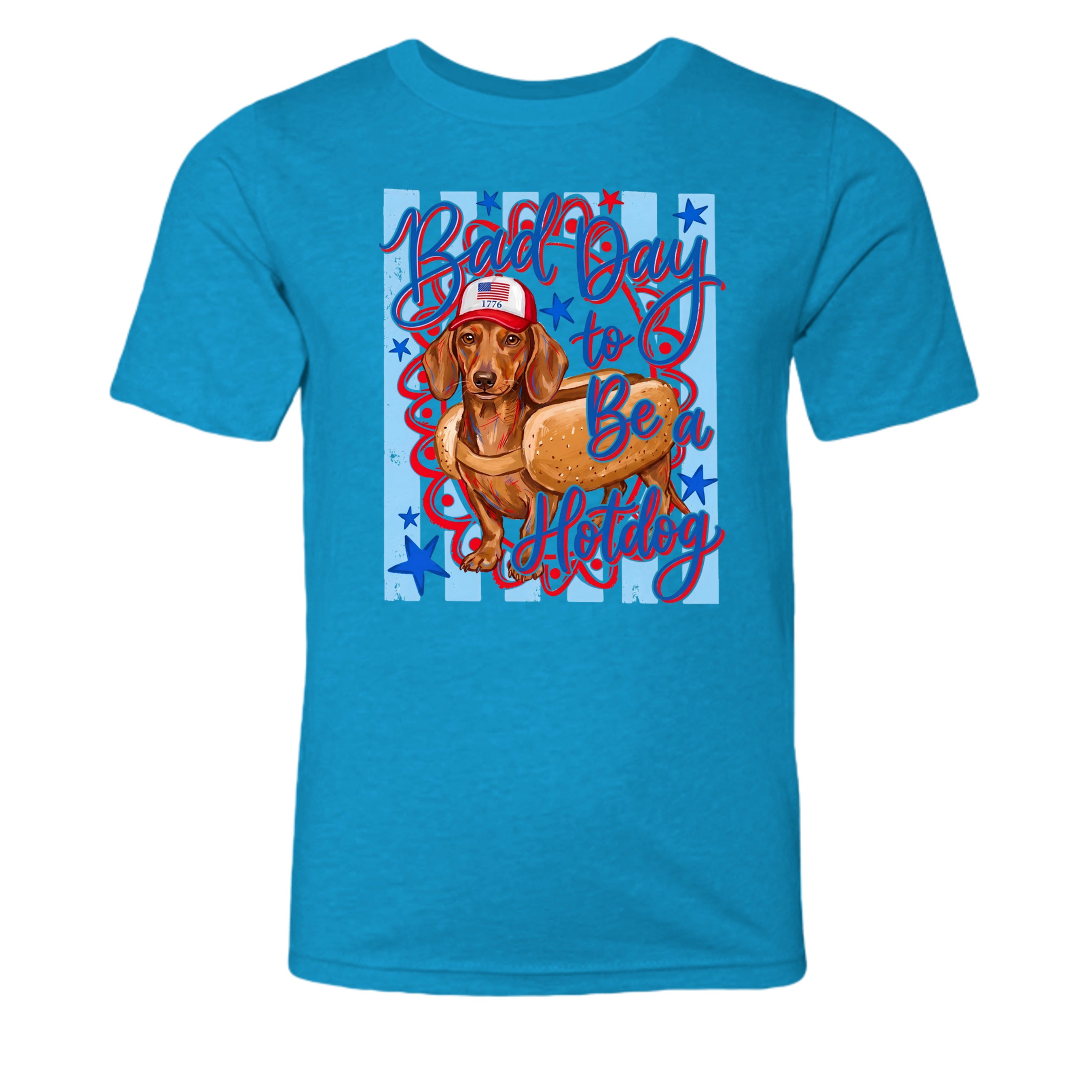 Neon Blue - 3001YCVC - FRONT