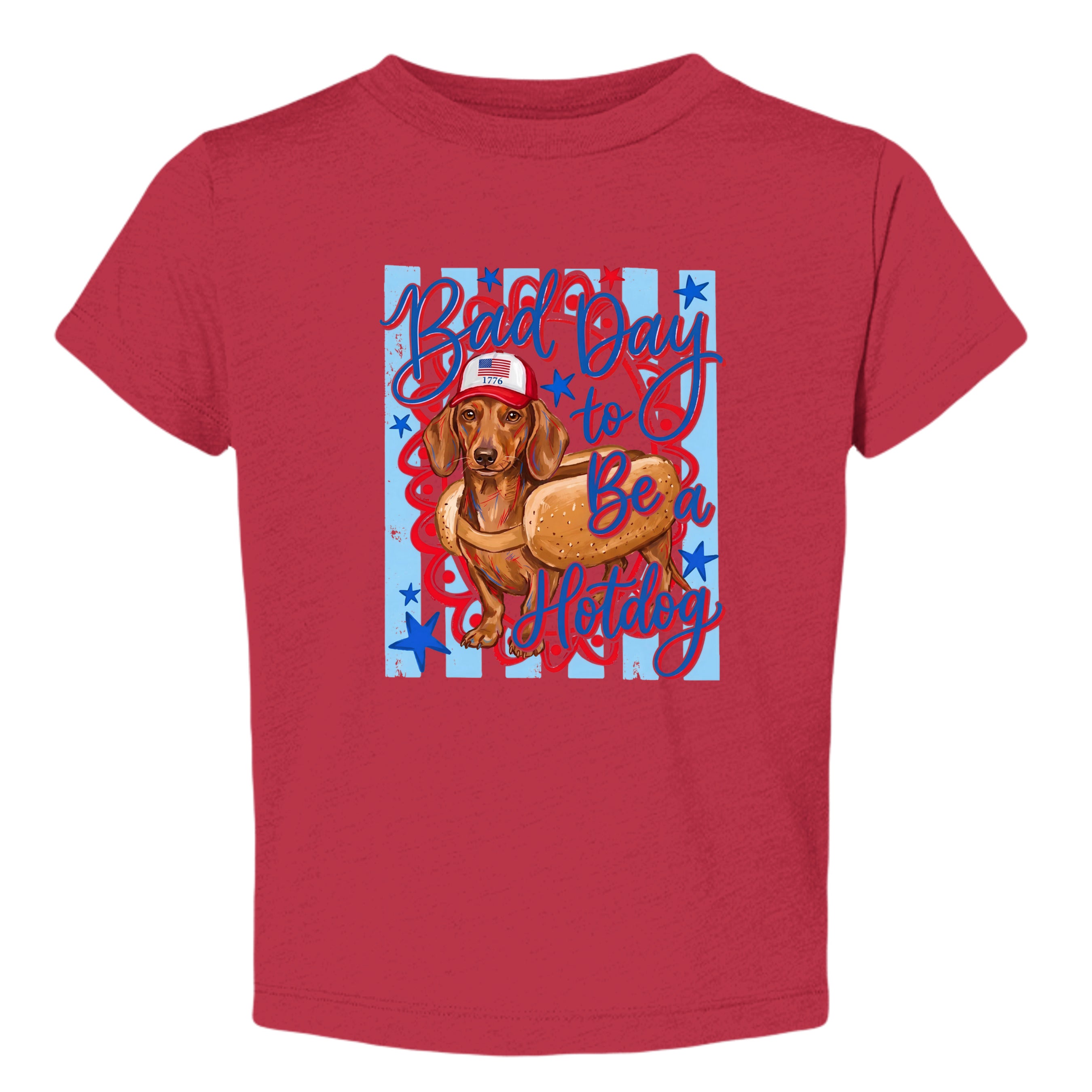Red Triblend - 3413T - FRONT