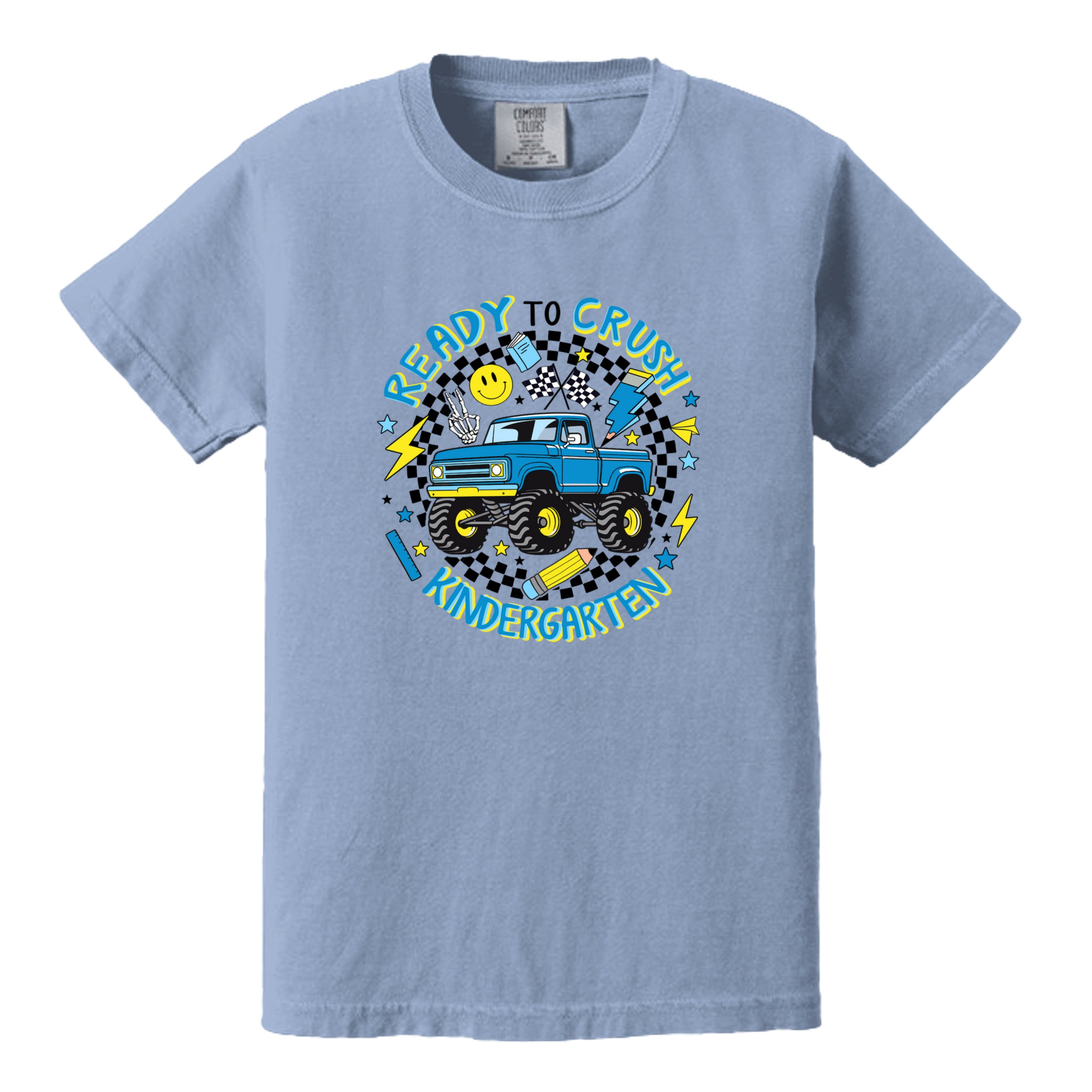 WASHED DENIM - C9018 - FRONT