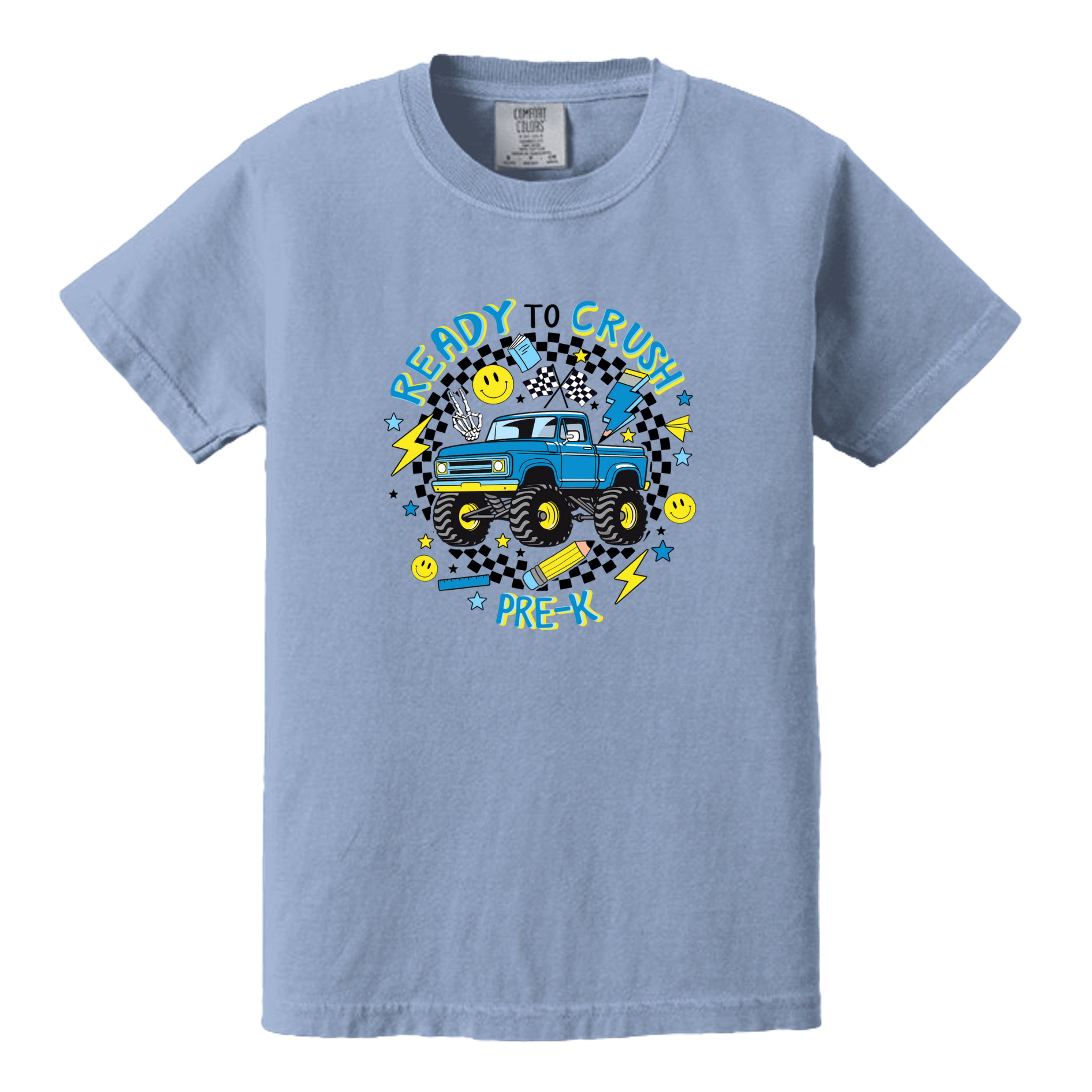 WASHED DENIM - C9018 - FRONT