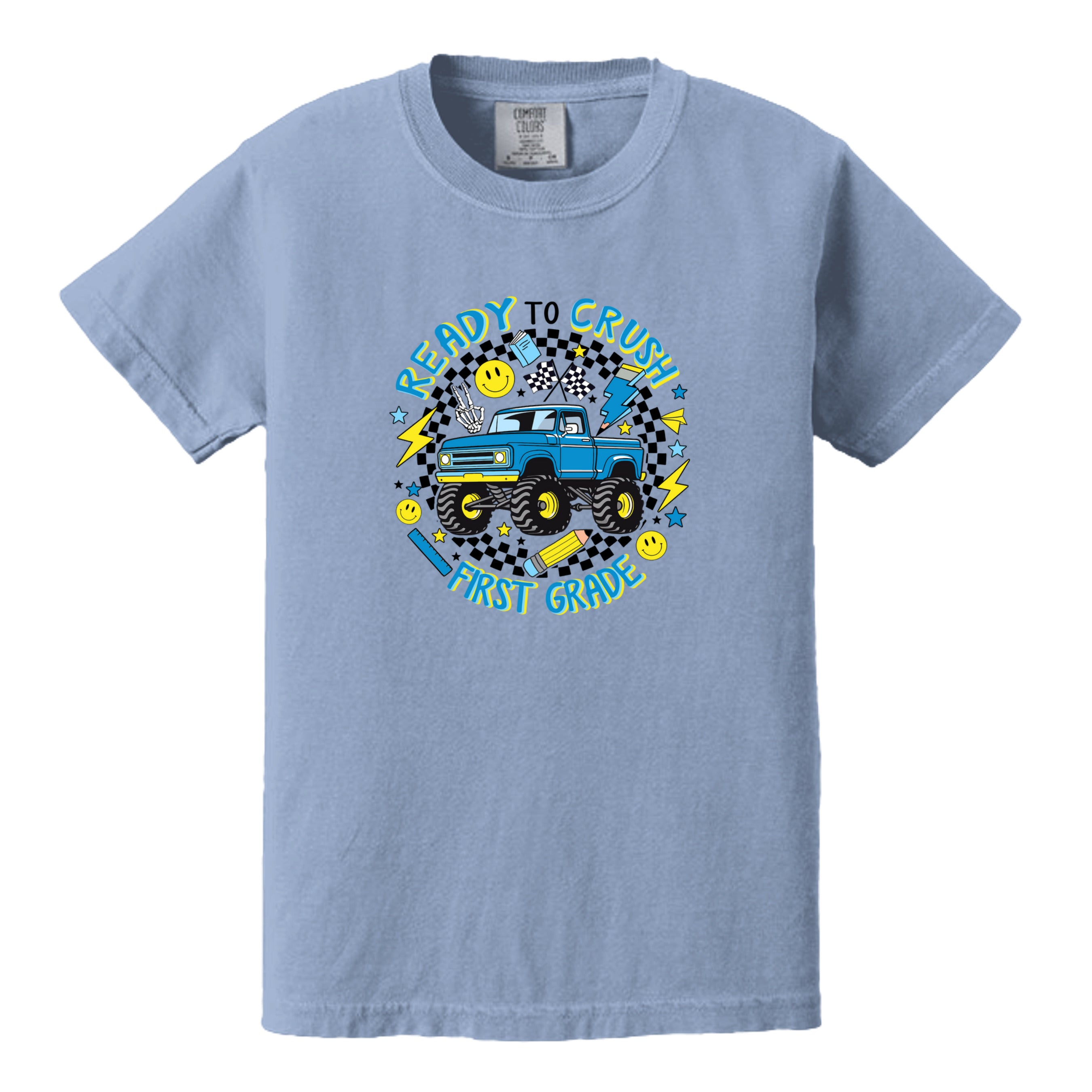 WASHED DENIM - C9018 - FRONT