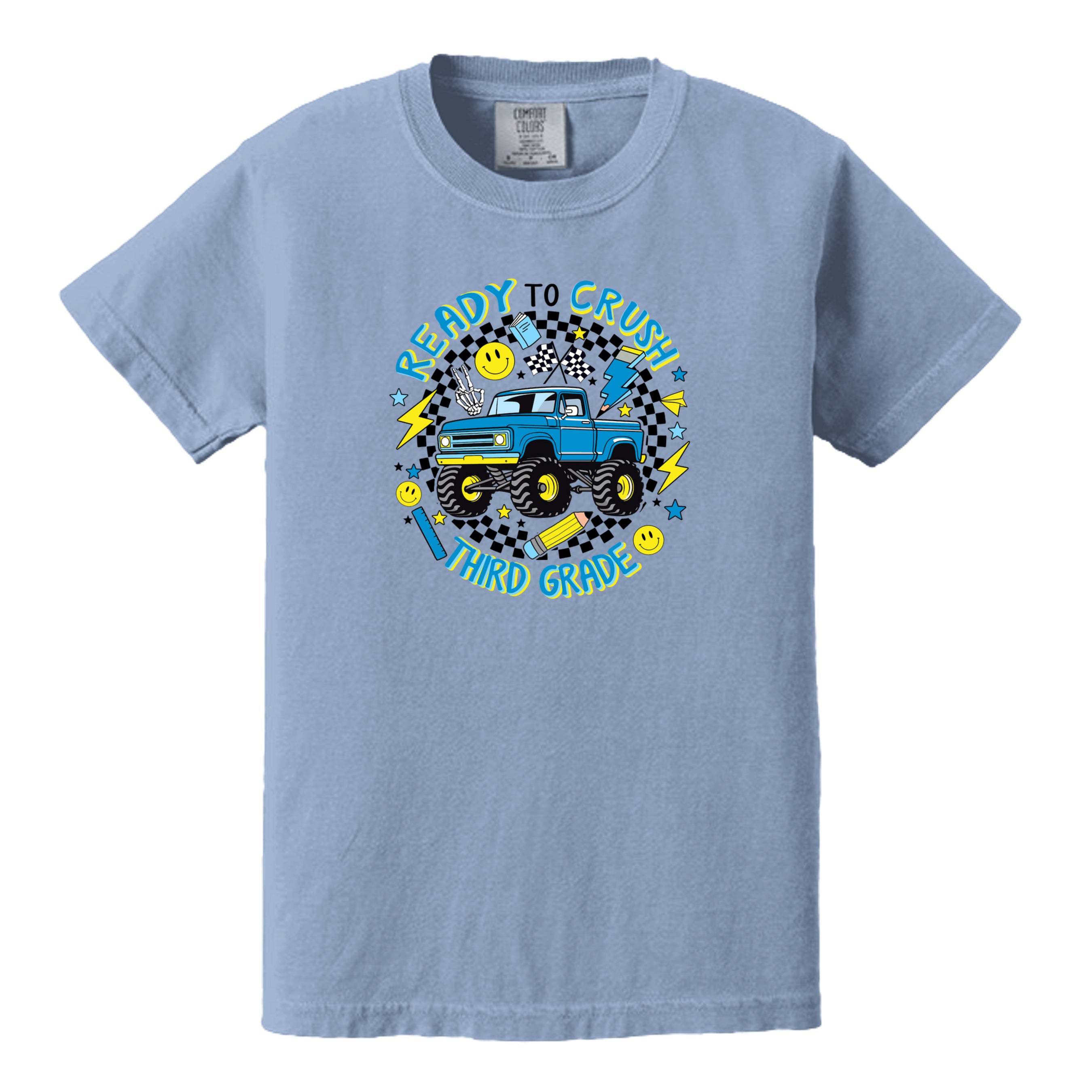 WASHED DENIM - C9018 - FRONT