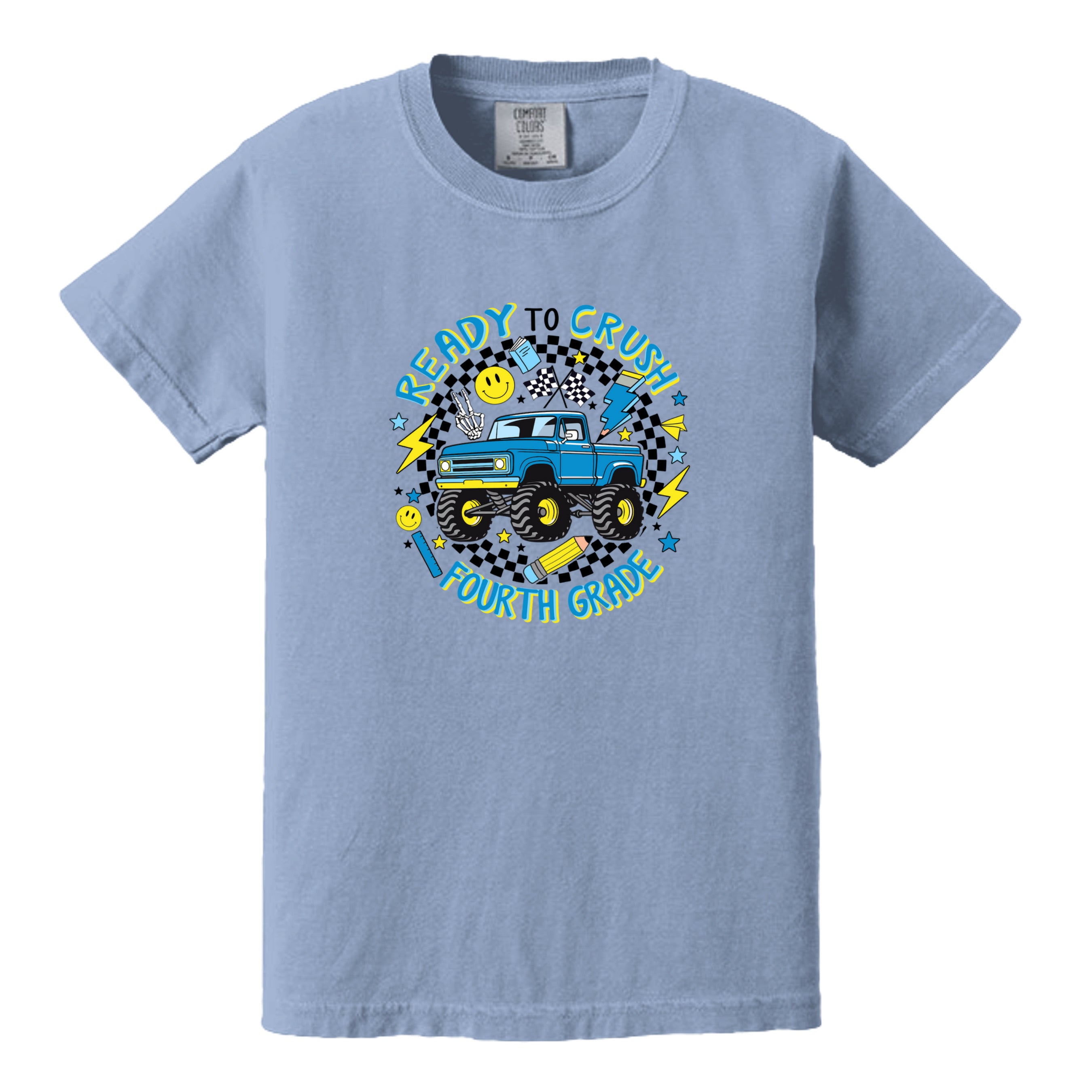 WASHED DENIM - C9018 - FRONT