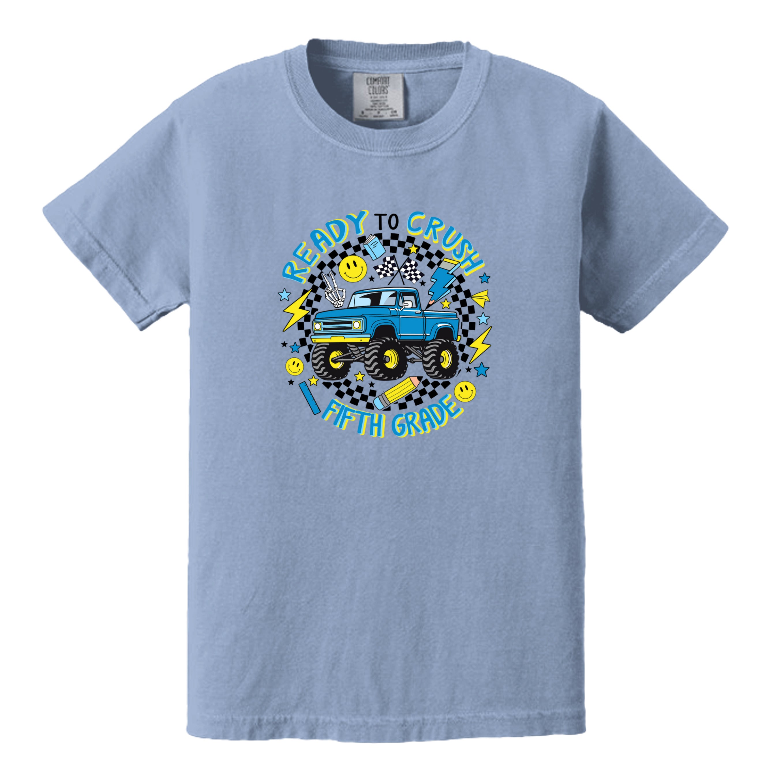 WASHED DENIM - C9018 - FRONT