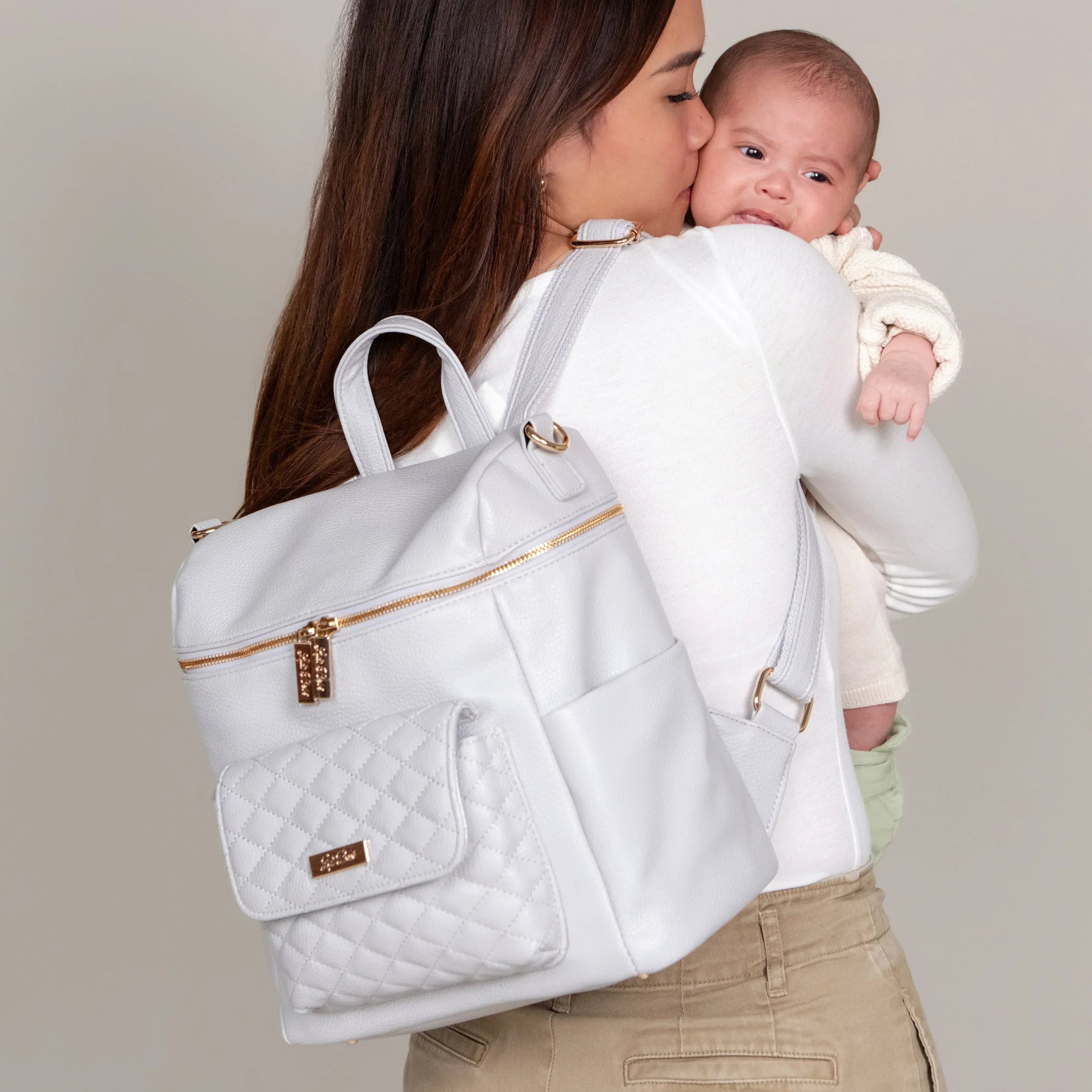 Petit Diaper Bag Pastel Pink