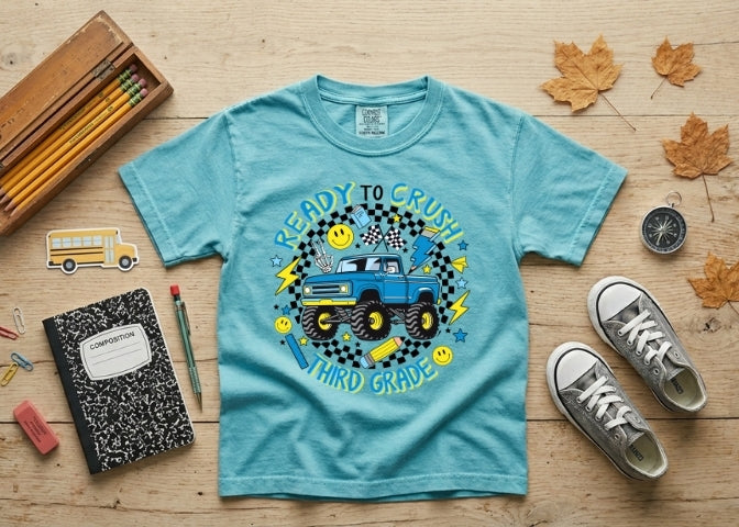 *Preorder - Ready To Crush Third Grade- Youth Tee